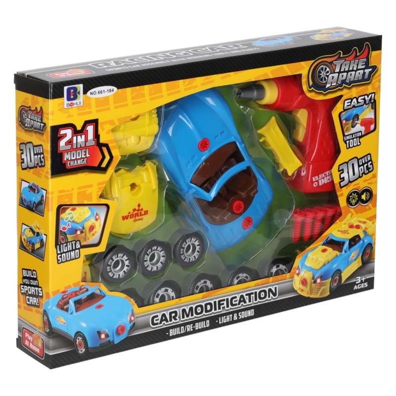 Samochód sportowy konstrukcyjny do tuningu wkrętarka