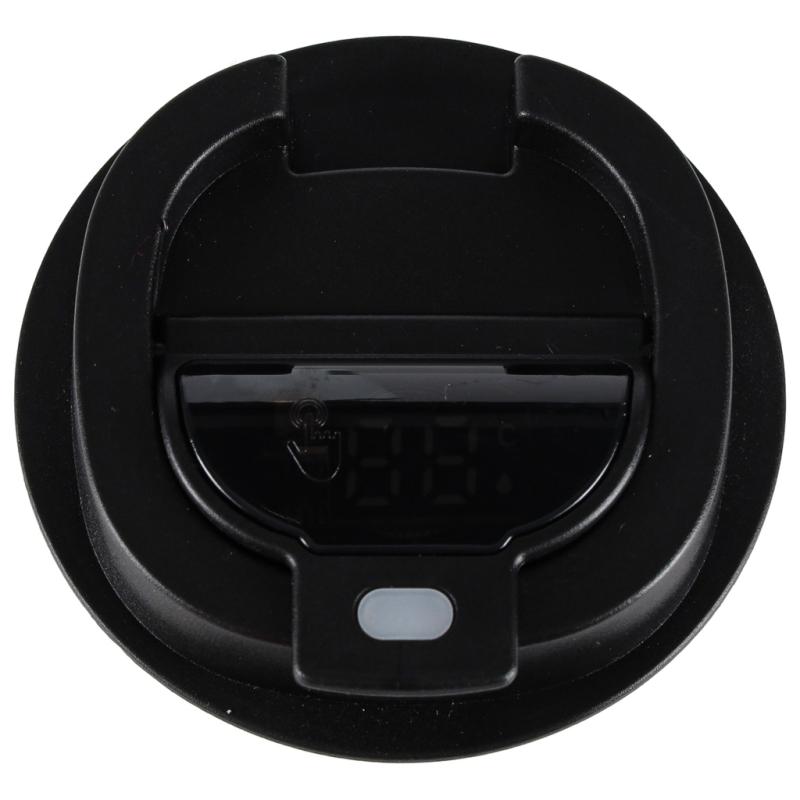 Kubek termiczny z ustnikiem termos LED 500ml czarn