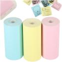 Rolki termiczne papier do drukarki aparatu 5,7cm x 3m 3 sztuki kolorowe