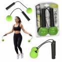 Skakanka bezprzewodowa bez linki crossfit trening cardio fitness z piłeczkami