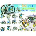 Edukacyjny Zestaw Solarny Robot 14w1 - Pies, Łódka Itp
