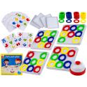 Edukacyjna Gra Dopasuj Kolory Karty Color Push Plate Kto Pierwszy Szybkie Krążki