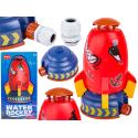 RAKIETA WODNA Wyrzutnia rakiety wodnej, Water Rocket, Zraszacz, CZERWONY REKIN