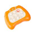 Zabawka Gra Elektroniczna Antystresowa Pop IT Sensoryczna, Wypychanka, Pad, Kontroler POMARAŃCZOWY