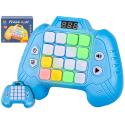Zabawka Na Pamięć KONTROLER NIEBIESKI Gamepad Edukacyjna gra dla dzieci Pad Konsola Memory 16 klawiszy