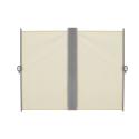 Markiza narożna boczna tarasowa LUARO parawan zwijany 181 x 620 cm beżowy