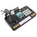 Konsola Dj dla dzieci Organki Zabawka muzyczna Elektroniczny Mikser Kontroler Mikrofon Konsoleta Światło LED