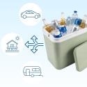 Lodówka CEGECO 24L Eukaliptusowa Kamai
