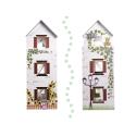 Domek dla lalek drewniany LULILO FLORO boho LED 78cm