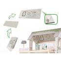 Domek dla lalek drewniany LULILO FLORO boho LED 78cm