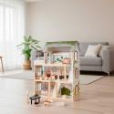 Domek dla lalek drewniany LULILO FLORO boho LED 78cm