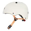 Kask rowerowy dla dziecka Trike Fix dziecięcy regulowany LED S 48-54cm beżowy