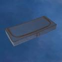 BLUE niebieski organizer do szafy na suwak 120x50x15cm