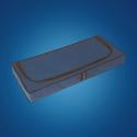 BLUE niebieski organizer do szafy na suwak 120x50x15cm