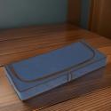 BLUE niebieski organizer do szafy na suwak 120x50x15cm