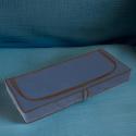 BLUE niebieski organizer do szafy na suwak 120x50x15cm