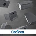 GREY szary organizer na płaszcz 60x135cm