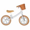 Rowerek biegowy Trike Fix Balance z koszykiem brązowy
