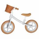Rowerek biegowy Trike Fix Balance z koszykiem brązowy