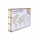 Drewniane puzzle 3D Wooden.City - Mapa Świata L   T1 WOODEN-CITY Puzzle 15330-CEK 1