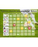 Tablica Magnetyczna, Mata Motywacyjna Dla Dzieci Piłka Nożna  Edukacyjne zabawki TM_K03-KJA 1