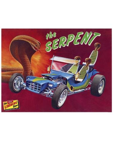 Model plastikowy - Samochód Serpent Show Rod 1:16 - Lindberg Lindberg Modele do sklejania 137-KJA 1