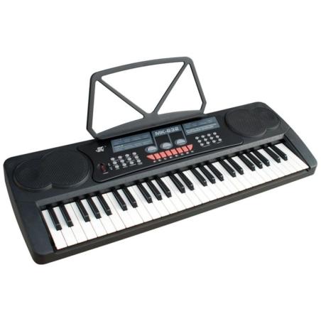 Keyboard Organy 54 Klawisze Zasilacz Mikrofon MK-632 Meike Edukacyjne zabawki MK-632-KJA 1
