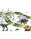 Duży Tor Samochodowy Wyścigowy - Park Dinozaurów 240 El  Kolejki i tory 578-KJA 4