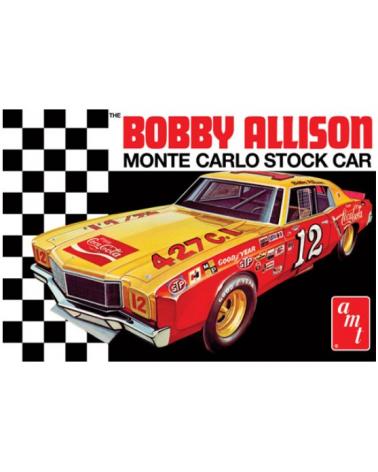 Model plastikowy - Samochód Coca Cola Bobby Allison 1972 Chevy Monte Carlo Stock Car 1:25 - AMT AMT Modele do sklejania AMT1064-