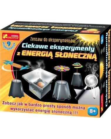 CIEKAWE EKSPERYMENTY Z ENERGIĄ SŁONECZNĄ RANOK RANOK Edukacyjne zabawki 20118-CEK 1
