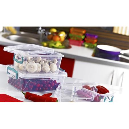 Pojemnik plastikowy 20L PROSTOKĄT MULTI BOX z pokrywą