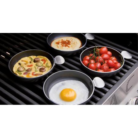 Patelnie mini 4 szt CADAC TAPAS z powłoką GreenGrill®