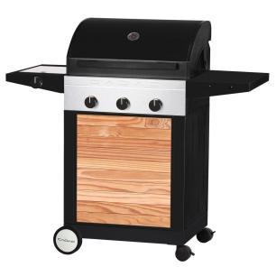 Grill gazowy stacjonarny CADAC WOODY Entertainer z bocznym palnikiem  Grille 114615-DPM 1