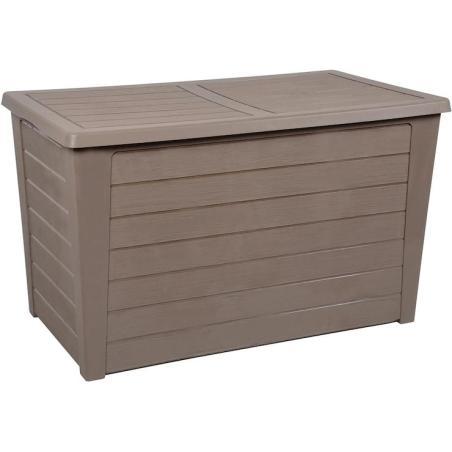 Skrzynia ogrodowa 250L TAUPE  Skrzynie i kosze ogrodowe 226480-DPM 3