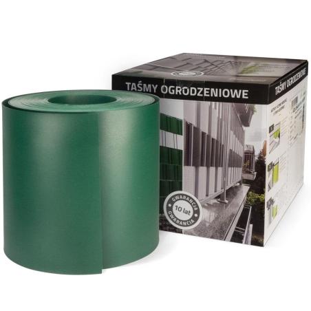 Taśma ogrodzeniowa ROLKA 26mb BASIC 19cm PROTECTO ZIELONA
