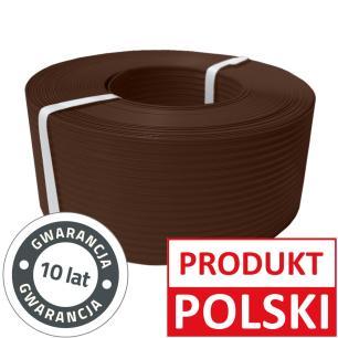 Taśma ogrodzeniowa 52mb Thermoplast® CLASSIC LINE 95mm BRĄZ  Taśmy ogrodzeniowe 546797-DPM 17