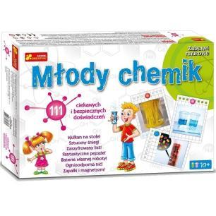 Młody Chemik 111 Doświadczeń Ranok RANOK Edukacyjne zabawki 12576-CEK 1