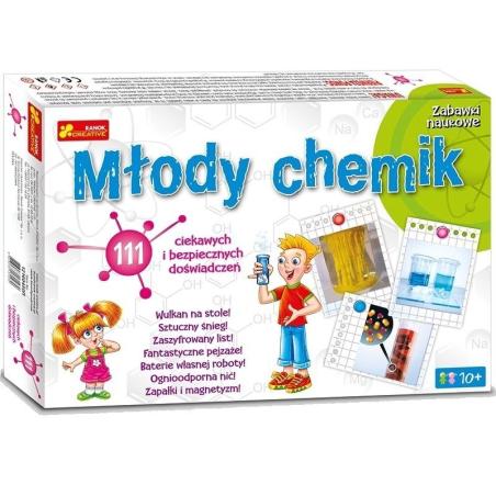 Młody Chemik 111 Doświadczeń Ranok RANOK Edukacyjne zabawki 12576-CEK 1