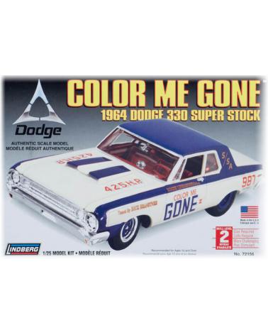 Model Plastikowy Do Sklejania AMT (USA) - 1964 Dodge color me gone AMT Modele do sklejania 72156-KJA 1