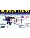 Model Plastikowy Do Sklejania Lindberg (USA) Samolot Curtiss Jenny Lindberg Modele do sklejania 72583-KJA 1