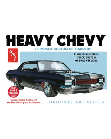 Model plastikowy - Samochód 1970 Chevy Impala - AMT AMT Modele do sklejania AMT895-KJA 1