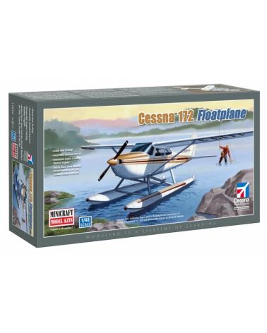 Model plastikowy - Samolot (hydroplan) Cessna 172 - Minicraft Minicraft Model Kits Modele do sklejania 11634-KJA 1