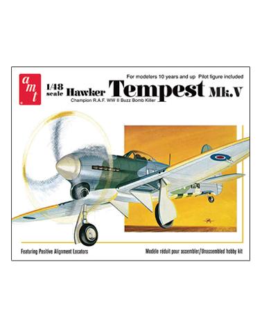 Model plastikowy - Samolot Hawker Tempest V Airplane - AMT AMT Modele do sklejania AMT901-KJA 1