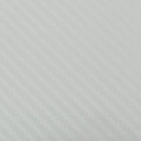 Folia rolka carbon 3D biała 1,27x28m
