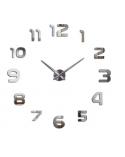 Zegar ścienny duży 80-120cm srebrny 12 cyfr  Dekoracje KX7844-IKA 2