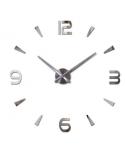 Zegar ścienny duży 80-120cm srebrny 4 cyfry  Dekoracje KX7846-IKA 1