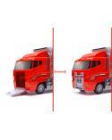 Transporter ciężarówka TIR wyrzutnia + metalowe auta straż pożarna  Pozostałe zabawki dla dzieci KX6681_1-IKA 9