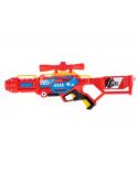 Karabin na piankowe strzałki maszynowy Blaze Storm + 20 strzałek czerwony  Militarne zabawki KX6584-IKA 5