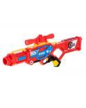 Karabin na piankowe strzałki maszynowy Blaze Storm + 20 strzałek czerwony  Militarne zabawki KX6584-IKA 8