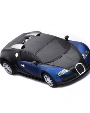 Samochód RC Bugatti Veyron licencja 1:24 niebieski  Samochody na zdalne sterowanie KX9420_2-IKA 1